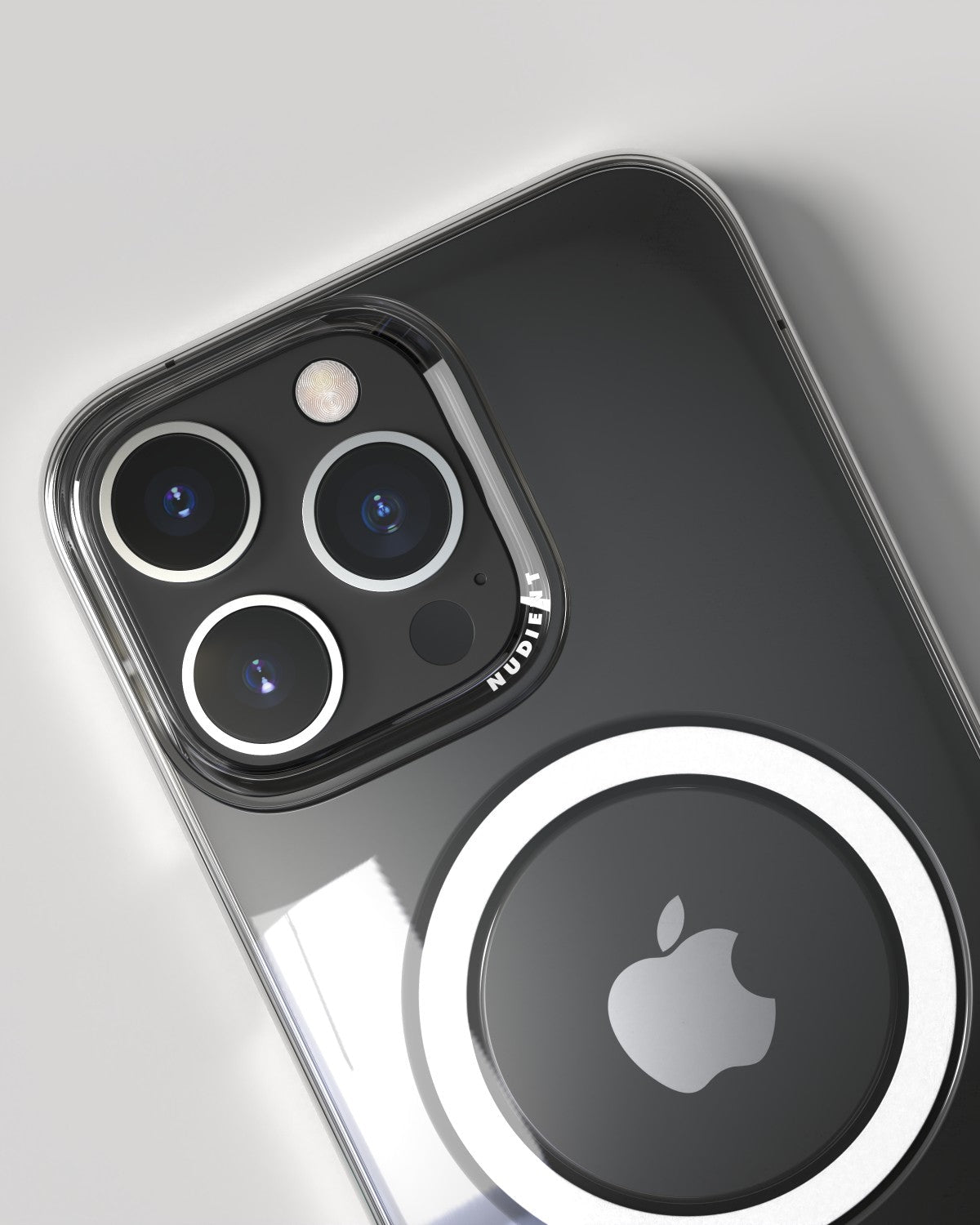 Nudient Backcover – für Apple iPhone 16 Pro Max – MagSafe, Kunststoff, Transparent