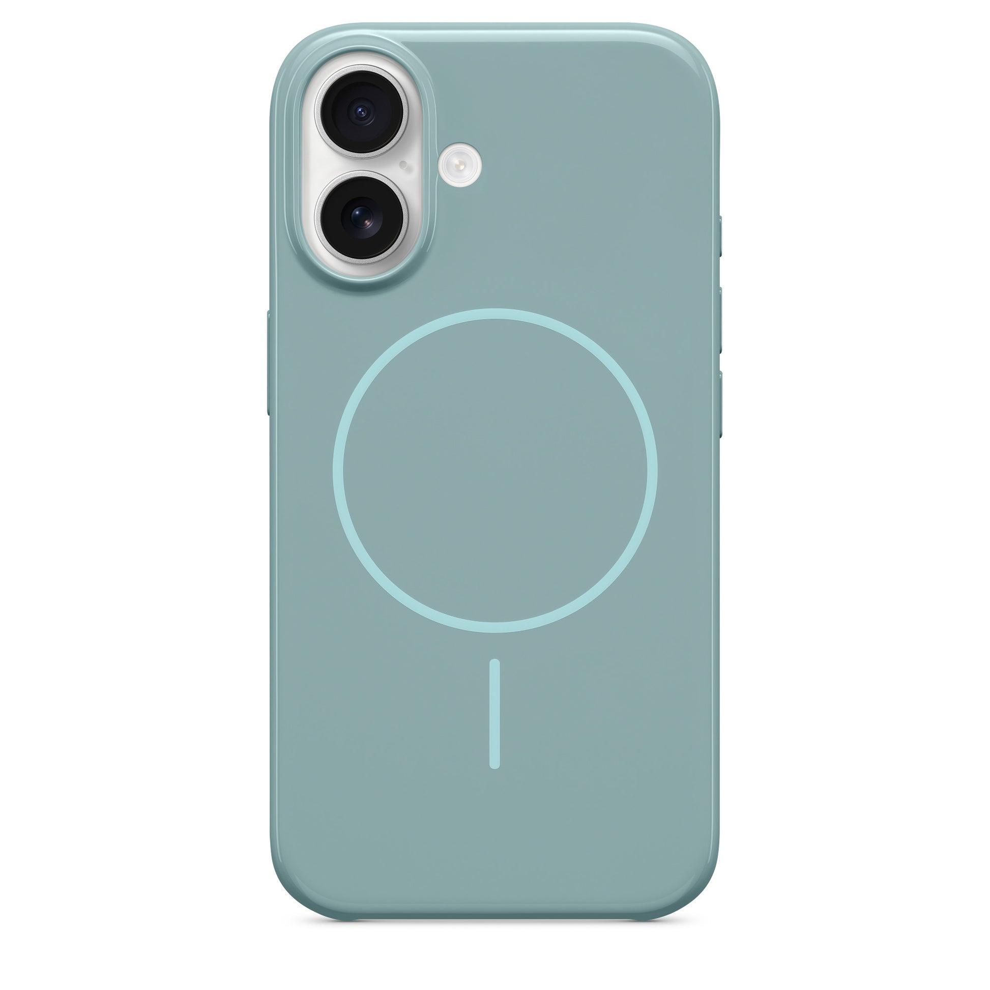 Apple Backcover – für Apple iPhone 16 – Riptide Blue – PC – MagSafe-kompatibel