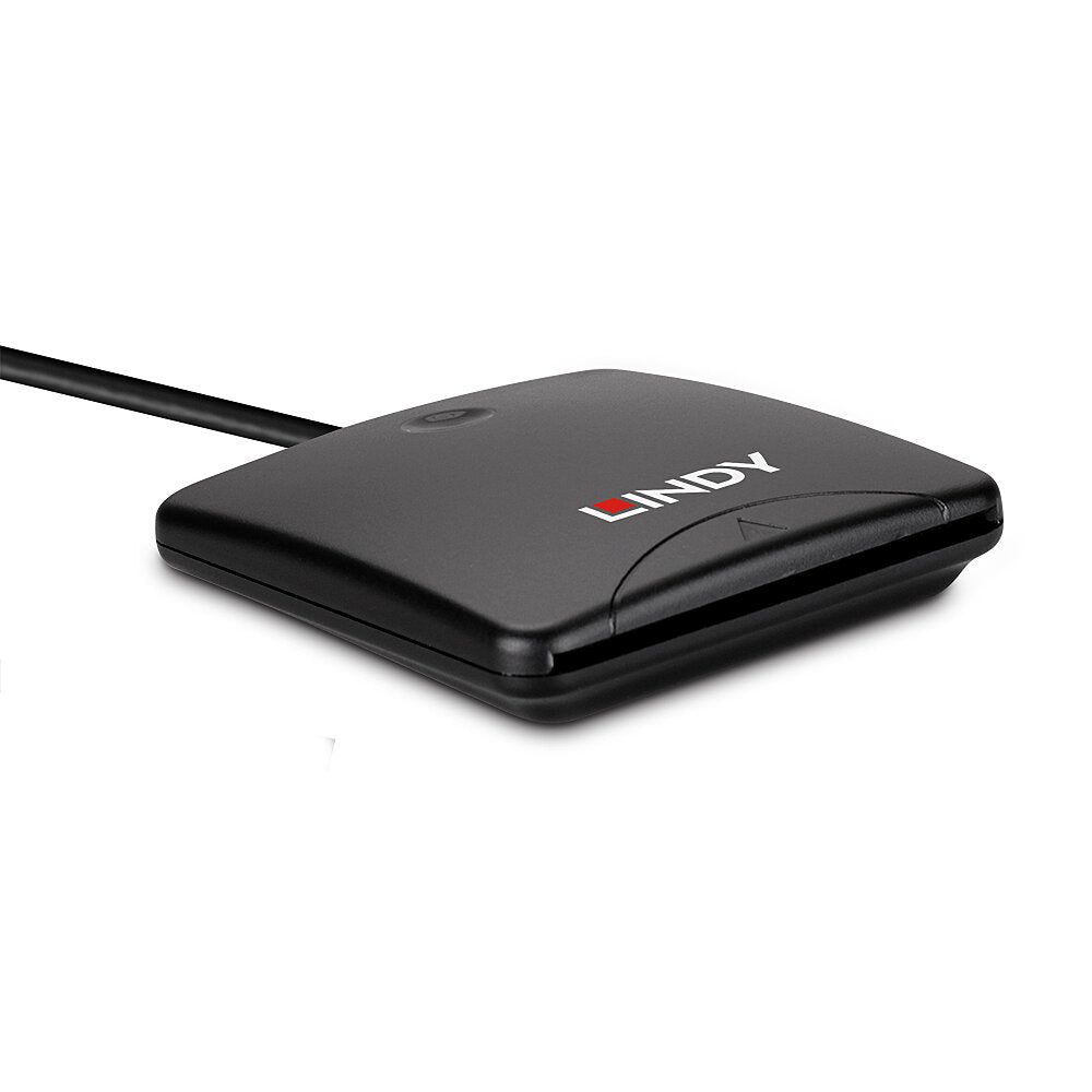 Lindy Smartcard-Leser – USB 2.0, Schwarz