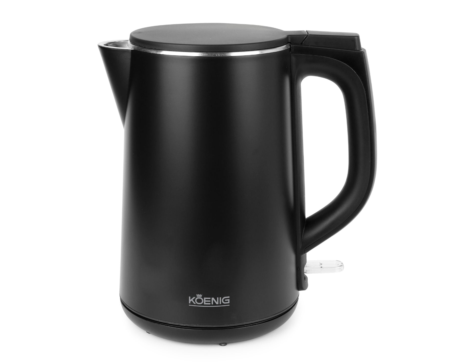 Koenig Wasserkocher – 1,5 l, Kunststoff, Schwarz, B02403