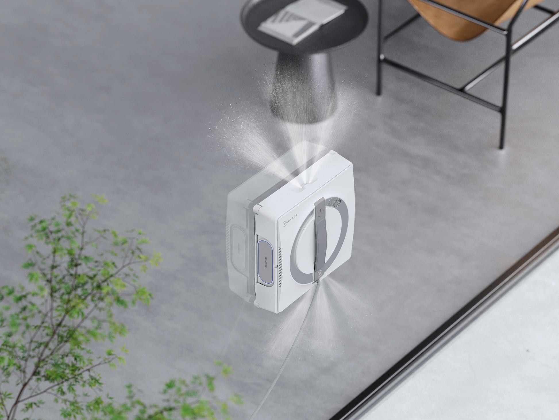 Ecovacs WINBOT W2 PRO OMNI – Fensterputzroboter – 4500mAh, min. Fenstergrösse 30 × 40 cm, 63dB