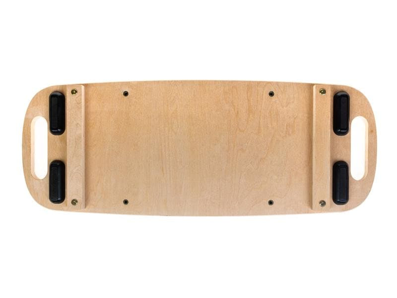 KOOR Balance Board mit Rolle – 73,5 × 28 cm – Holz – 110 kg max.