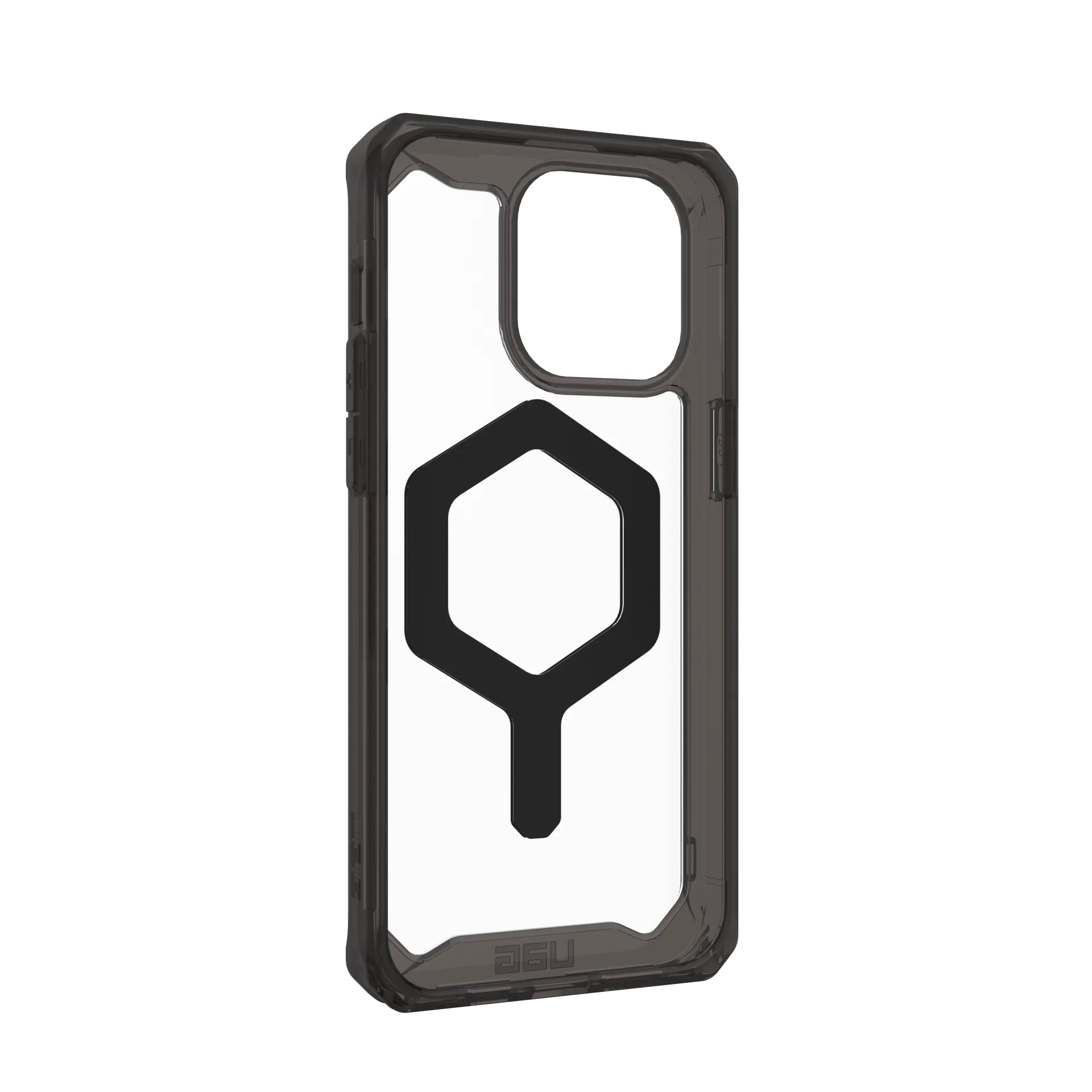 Urban Armor Gear UAG Plyo – Rückcover – für Apple iPhone 15 Pro Max – MagSafe, PC+TPU, Transparent/Gold, bis 4,8 m sturzsicher
