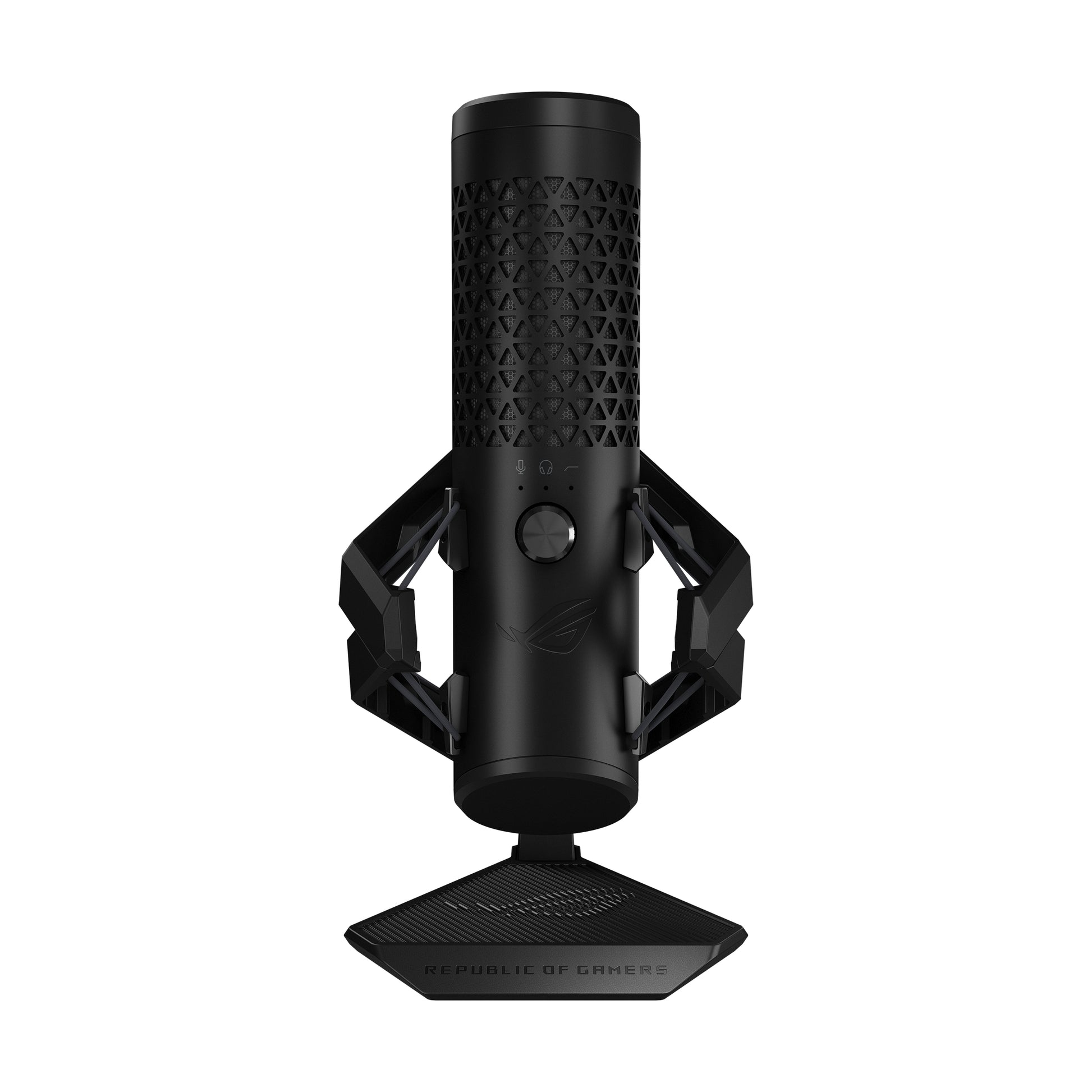ASUS ROG Carnyx – Tisch-/Desktopmikrofon, USB-C, Niere, Schwarz