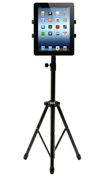 CoreParts Tablet-Ständer für Tablets 7–10,1" – 66–120 cm höhenverstellbar – Schwarz