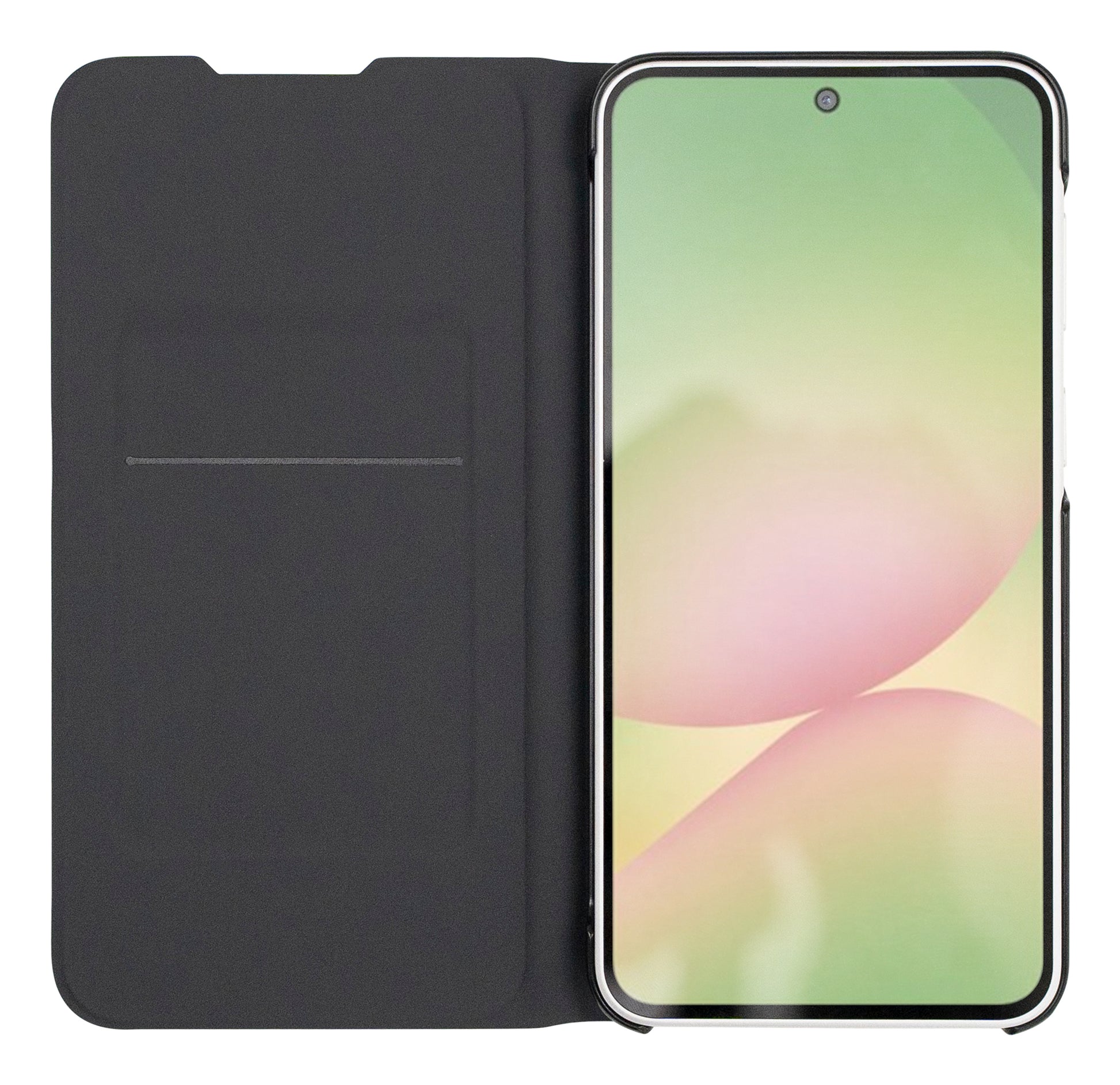 Samsung Folio – für Samsung Galaxy A57 5G, mit Kartenfach, Schwarz