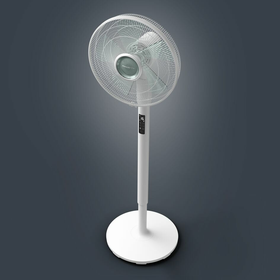 Rowenta Turbo Silence Extreme+ Standventilator VU5890 – 40 cm, 16 Stufen, oszillierend, Timer, 34 W, 58 dB(A)