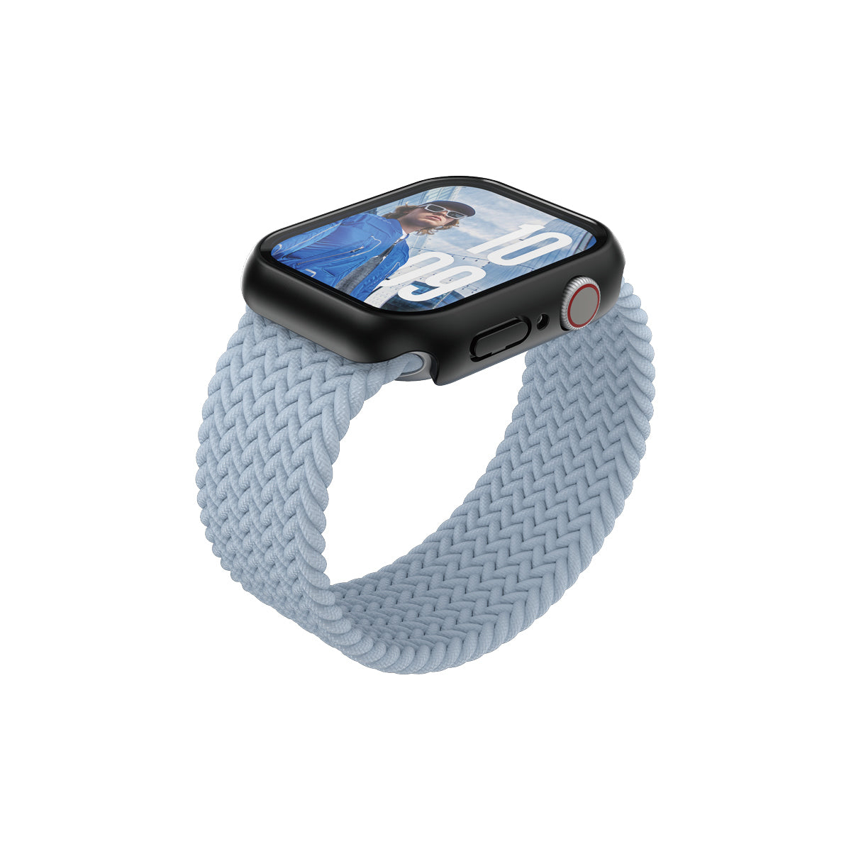 PanzerGlass Full Body (Slim) Displayschutz für Apple Watch Series 10 46 mm, Schwarz, 1 Stück