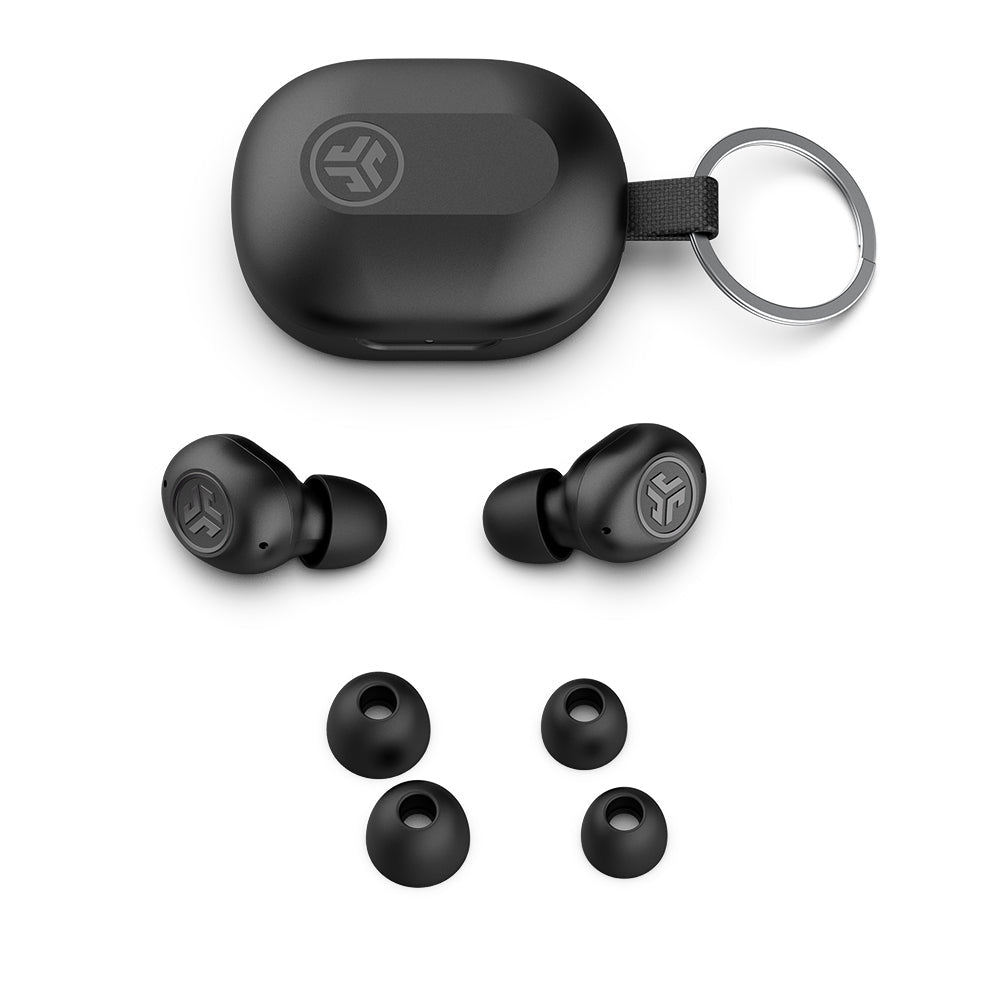 JLab JBuds Mini TWS In-Ear – ANC, mit Ladecase, Schwarz, BT 5.3