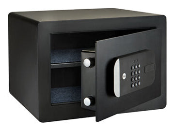 Yale Tresor – mit Zahlenschloss, Stahl, schwarz, 350 × 300 × 250 mm