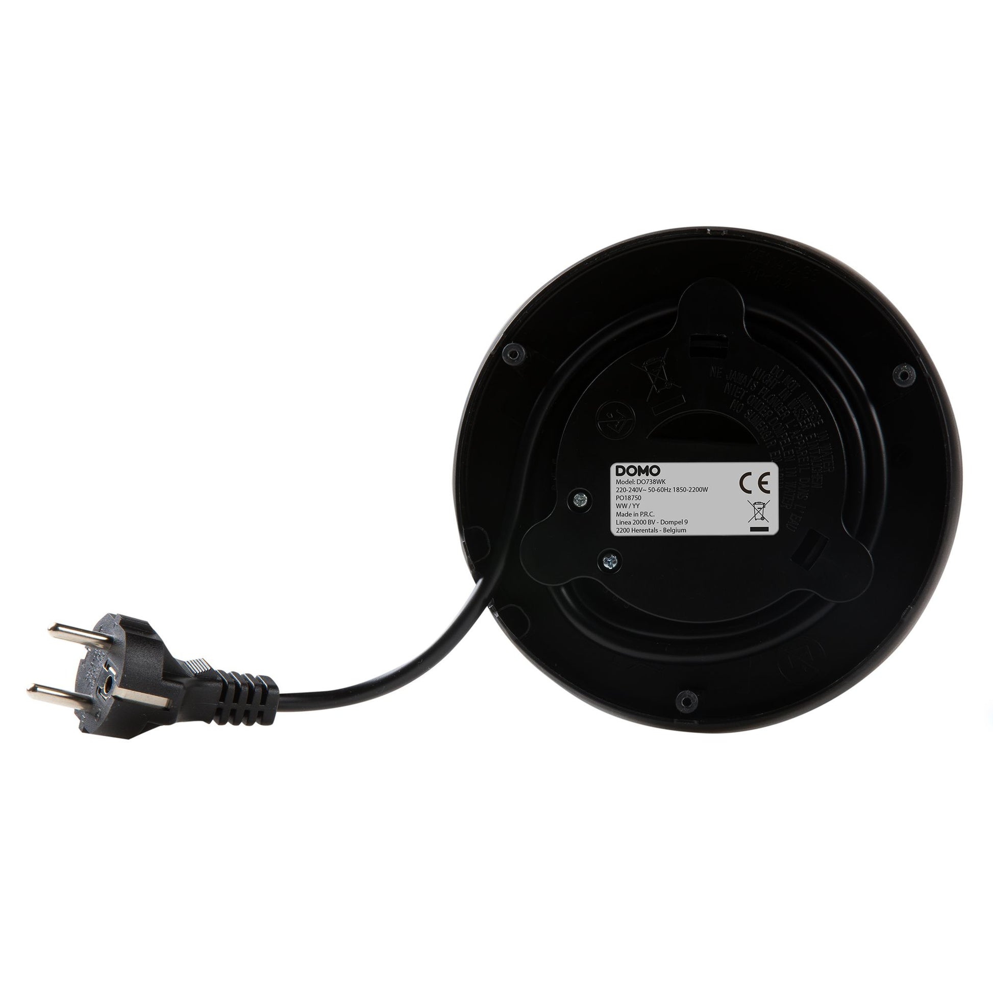 Domo Wasserkocher – 1,7 l, Edelstahl, DO738WK