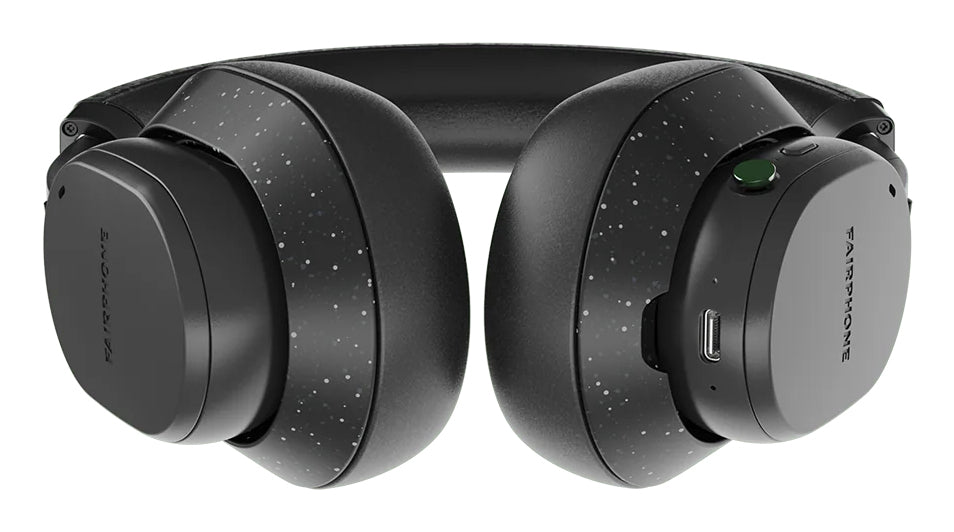 Fairphone Fairbuds XL – Duo Headset – Bluetooth, ANC – Schwarz – bis 26 h