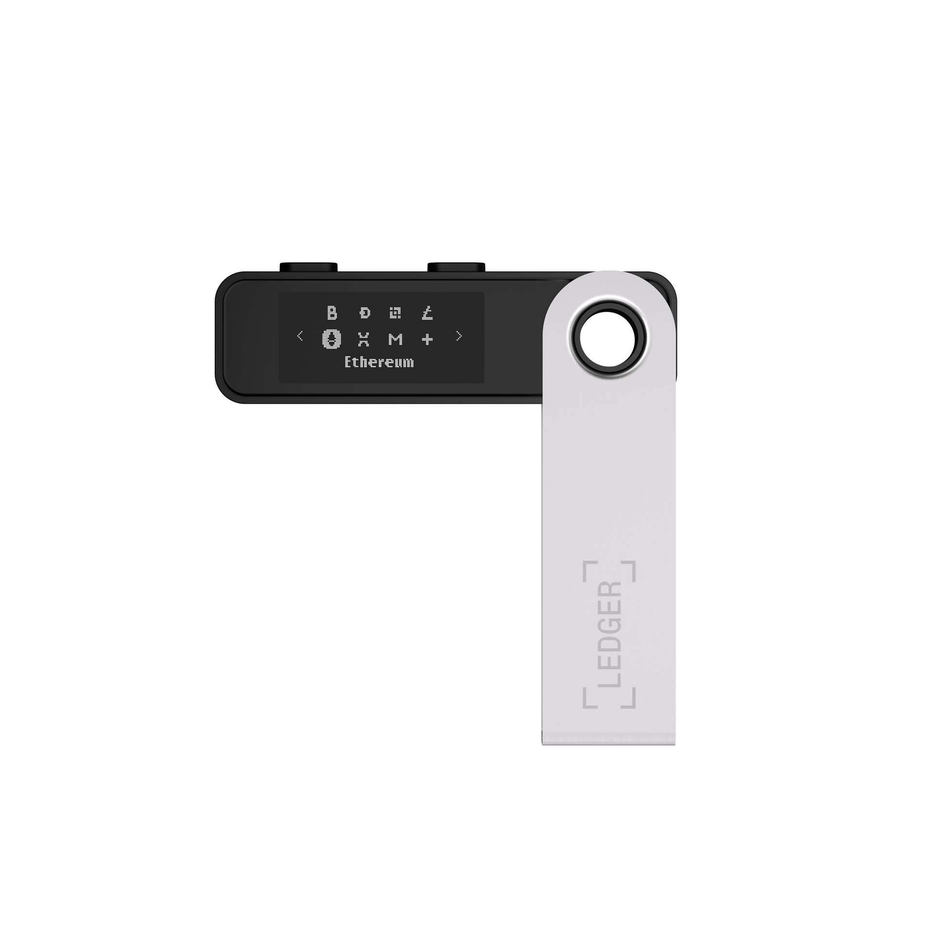 Ledger Nano S Plus – Krypto-Hardware-Wallet, USB-A, für Windows, Schwarz