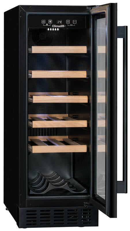 Climadiff Weinkühlschrank CBU20S2B – 57 l, 240 V, Kompressor, Energieeffizienzklasse F