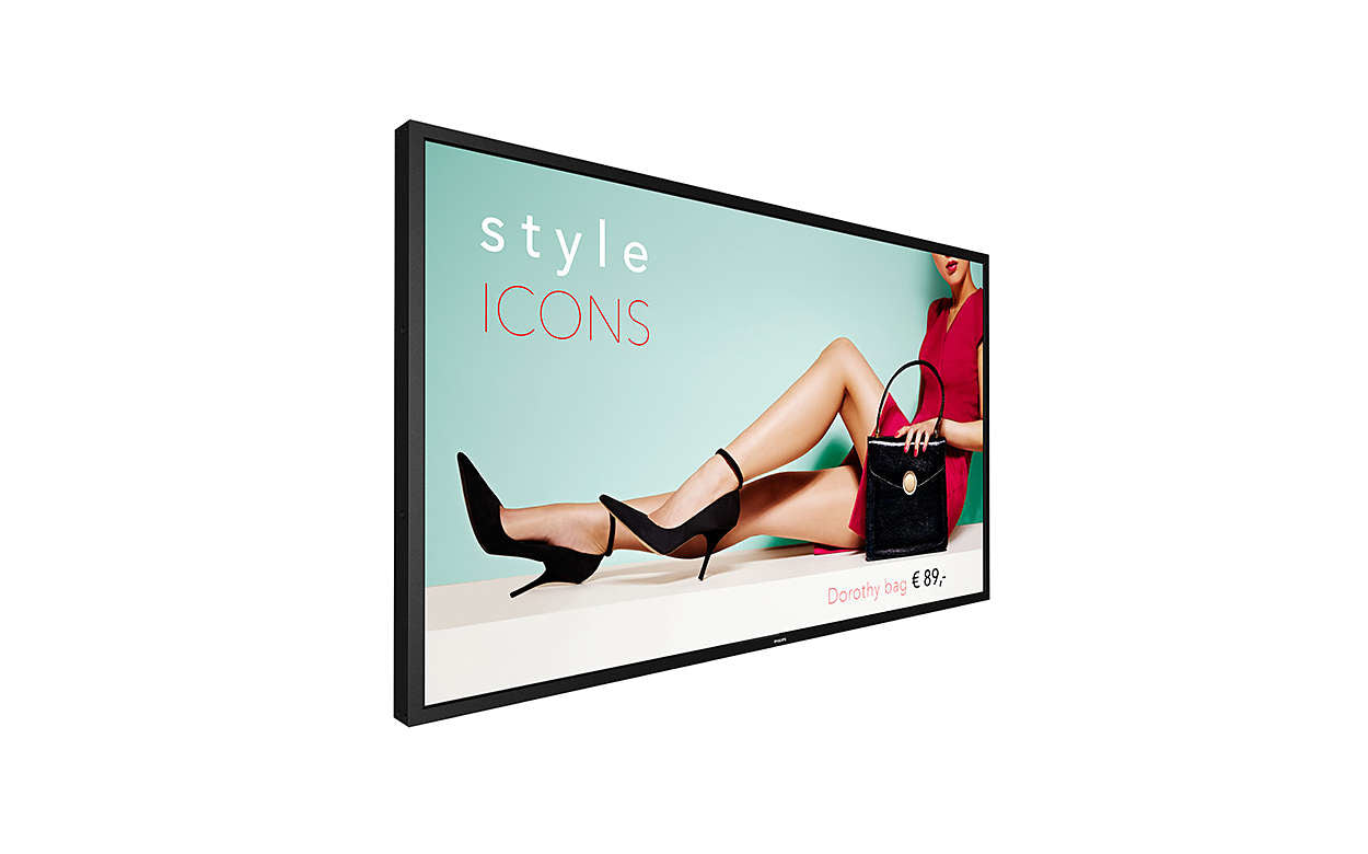 Philips H-Line 55BDL4002H/00 – Signage-Display, 55", Full HD, 2500 cd/m², 24/7, Hohe Helligkeit