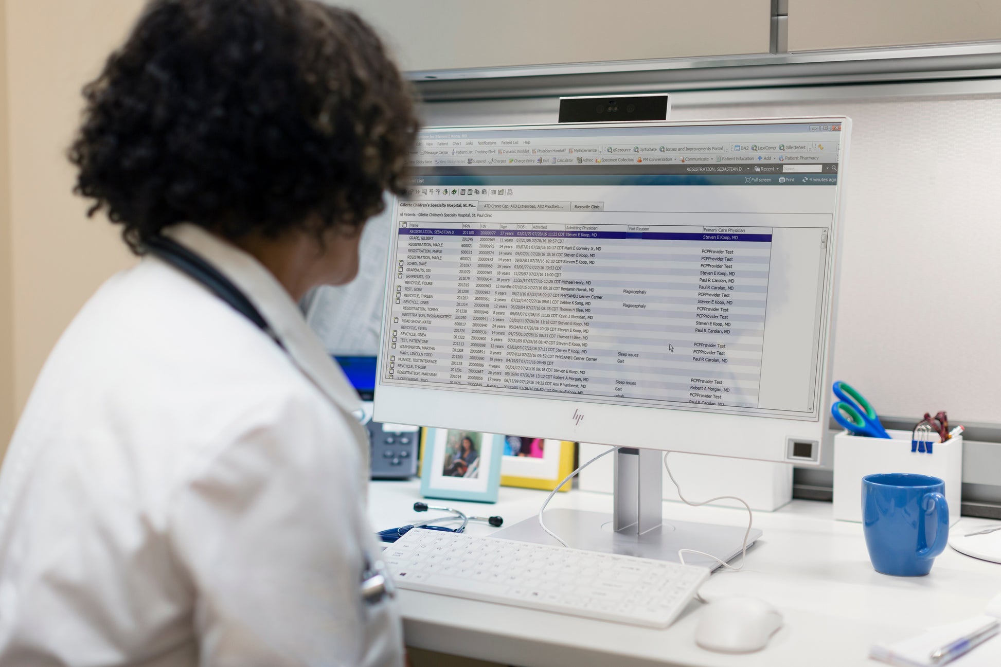 HP Healthcare Edition – Tastatur- und Maus-Set – Membran – kabelgebunden, USB – Weiss – für HP ProDesk/EliteDesk