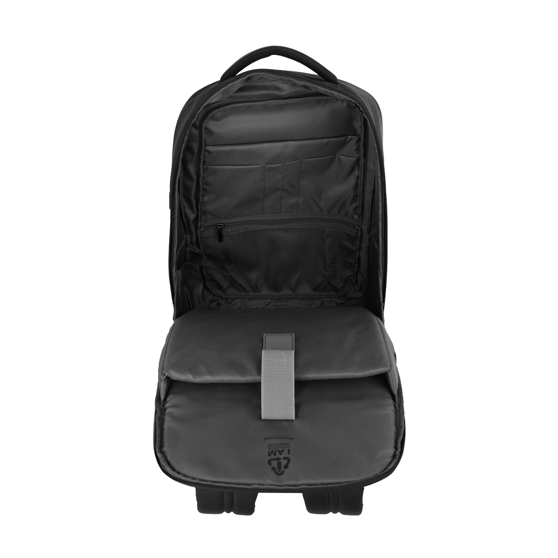 dbramante1928 City-Rucksack Nyborg Bag – Recycelbarer Kunststoff – Dunkelgrau, 320 × 430 × 120 mm
