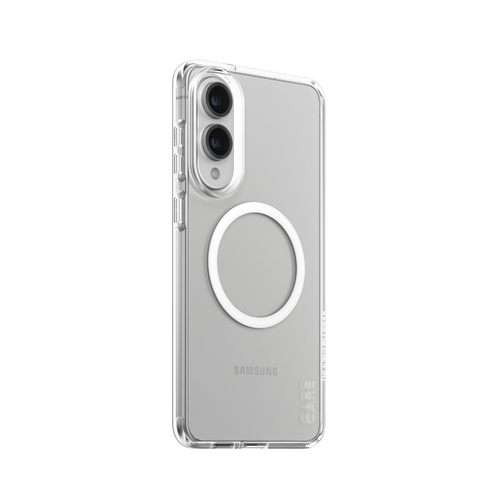 PanzerGlass Backcover CARE Flagship – für Samsung Galaxy S25 Edge – transparent/weiss