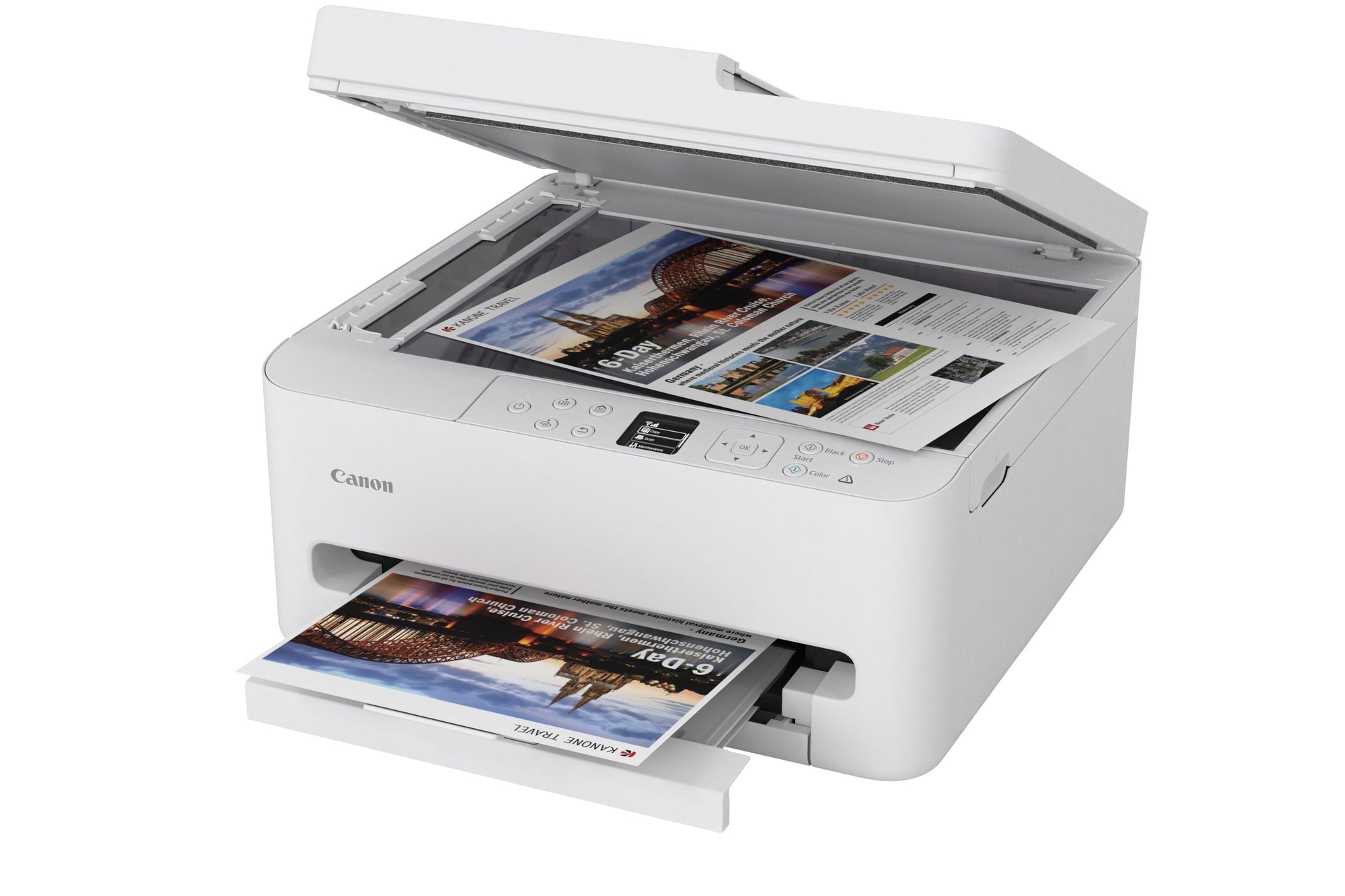 Canon PIXMA TS7550I – Farbiges Tintenstrahl-MFP A4, 3-in-1 – WLAN – ADF