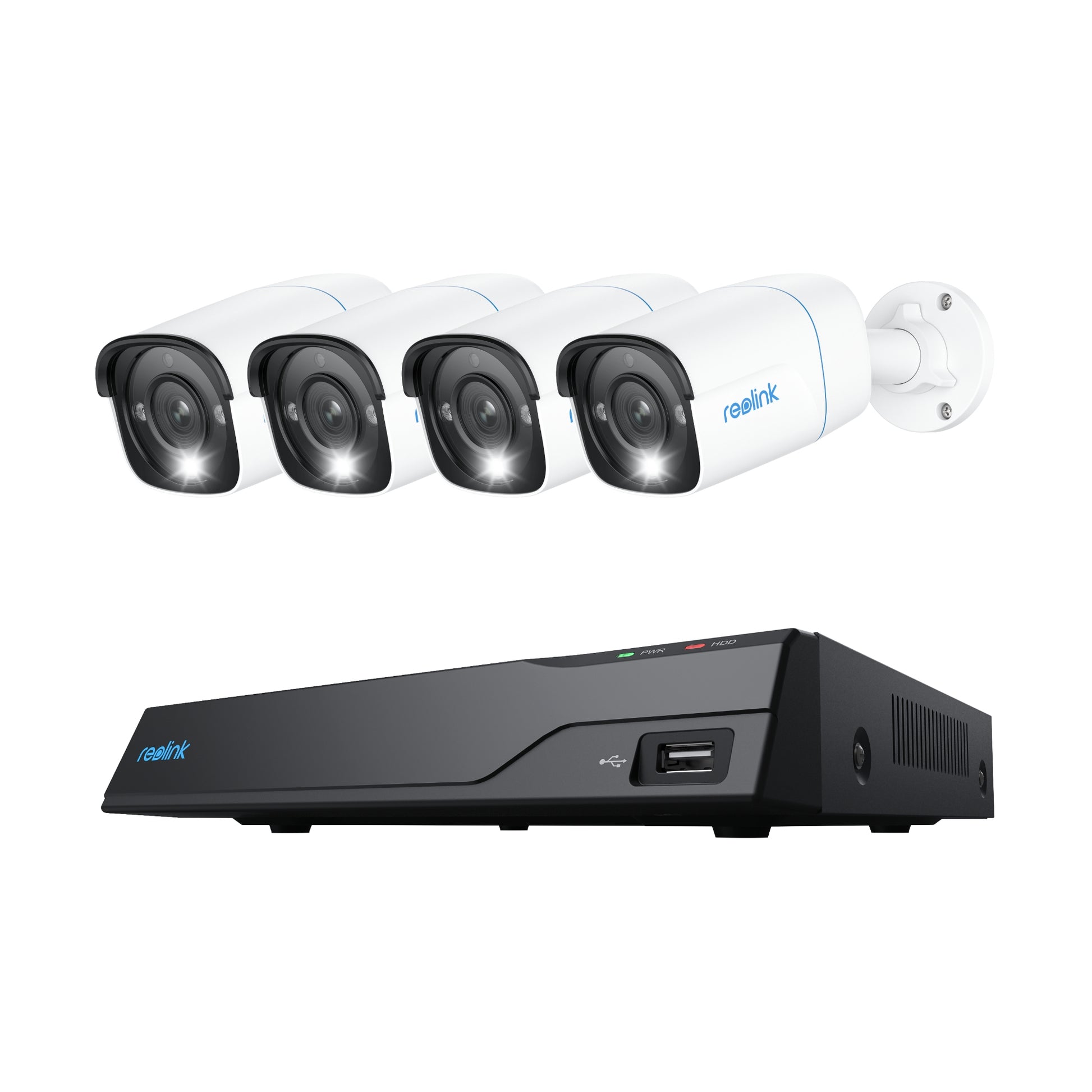 Reolink NVS8-8MB4 Bullet – 4K – 2,8 mm – PoE – IP66