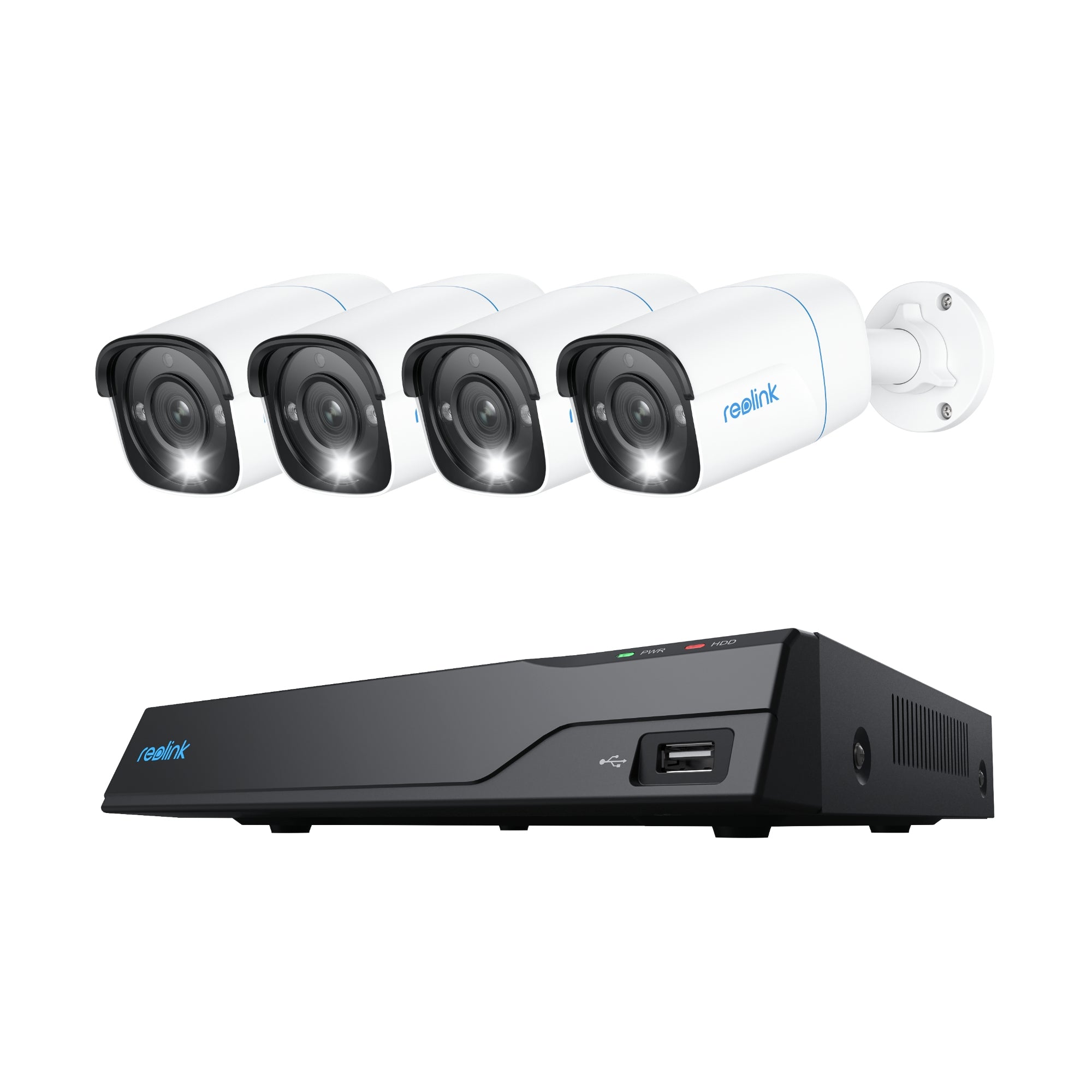 Reolink NVS8-8MB4 Bullet – 4K – 2,8 mm – PoE – IP66