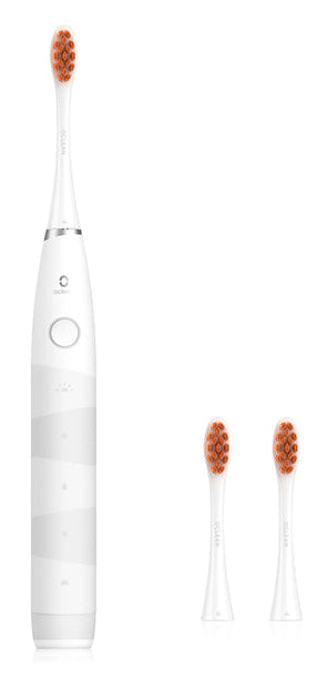 Oclean Schallzahnbürste Flow S – 5 Modi, Akku, 2 Bürstenköpfe – Weiss