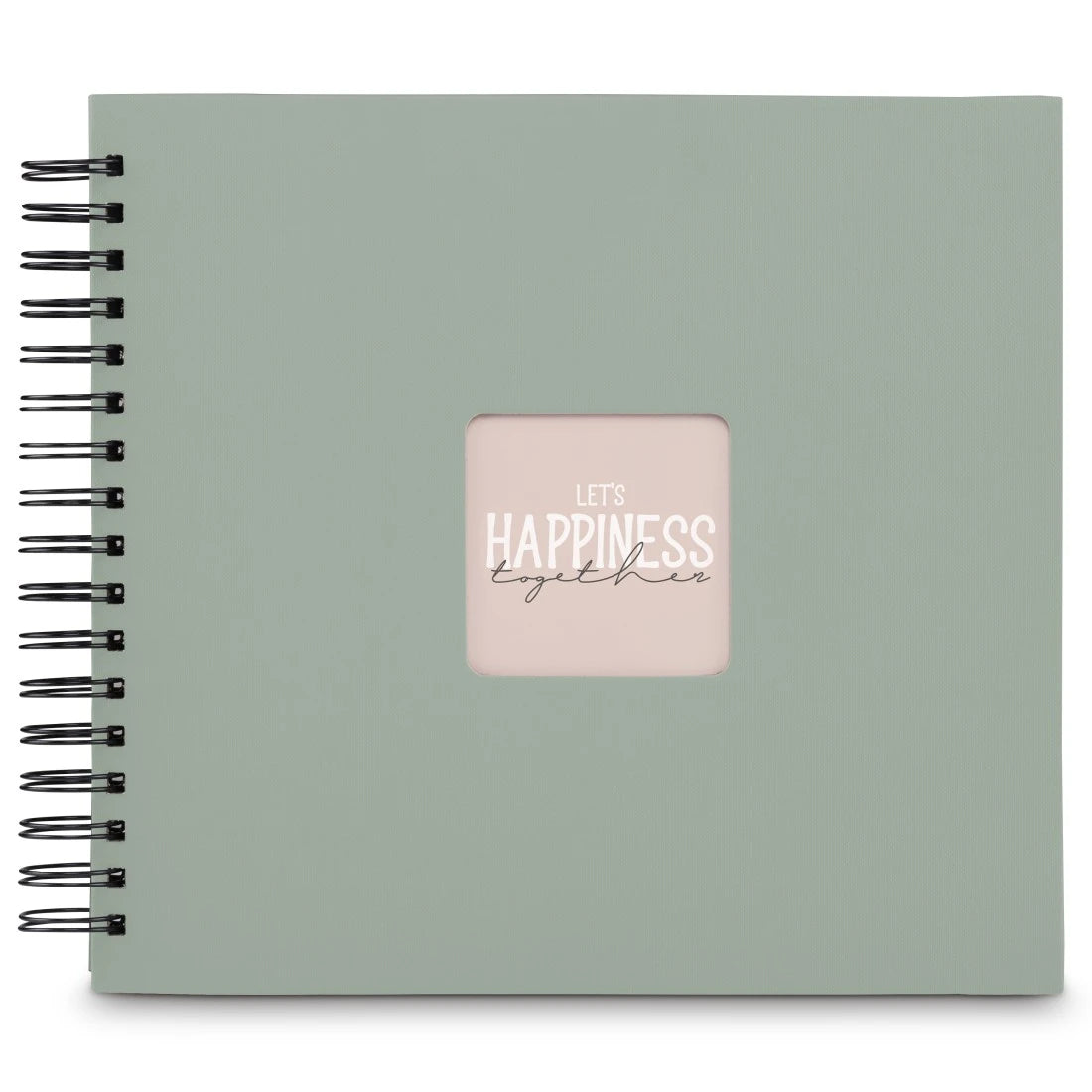Hama Fotoalbum Wiro Fine Art – Salbei, mit Pergaminzwischenblättern, Papier, 280 × 240 mm