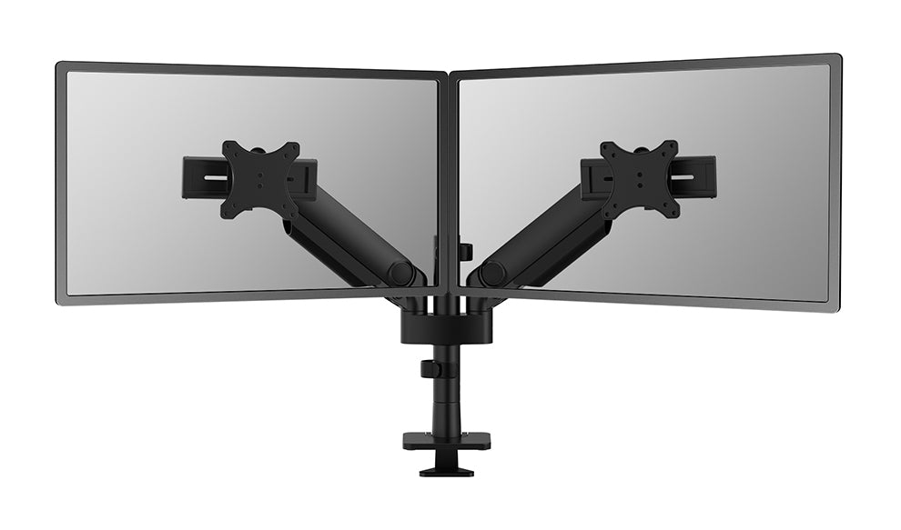 Neomounts Ds65S-950Bl2 – Monitorarm, Dual, Klemme/Durchführung, bis 34", VESA 75 × 75/100 × 100 mm, 11 kg