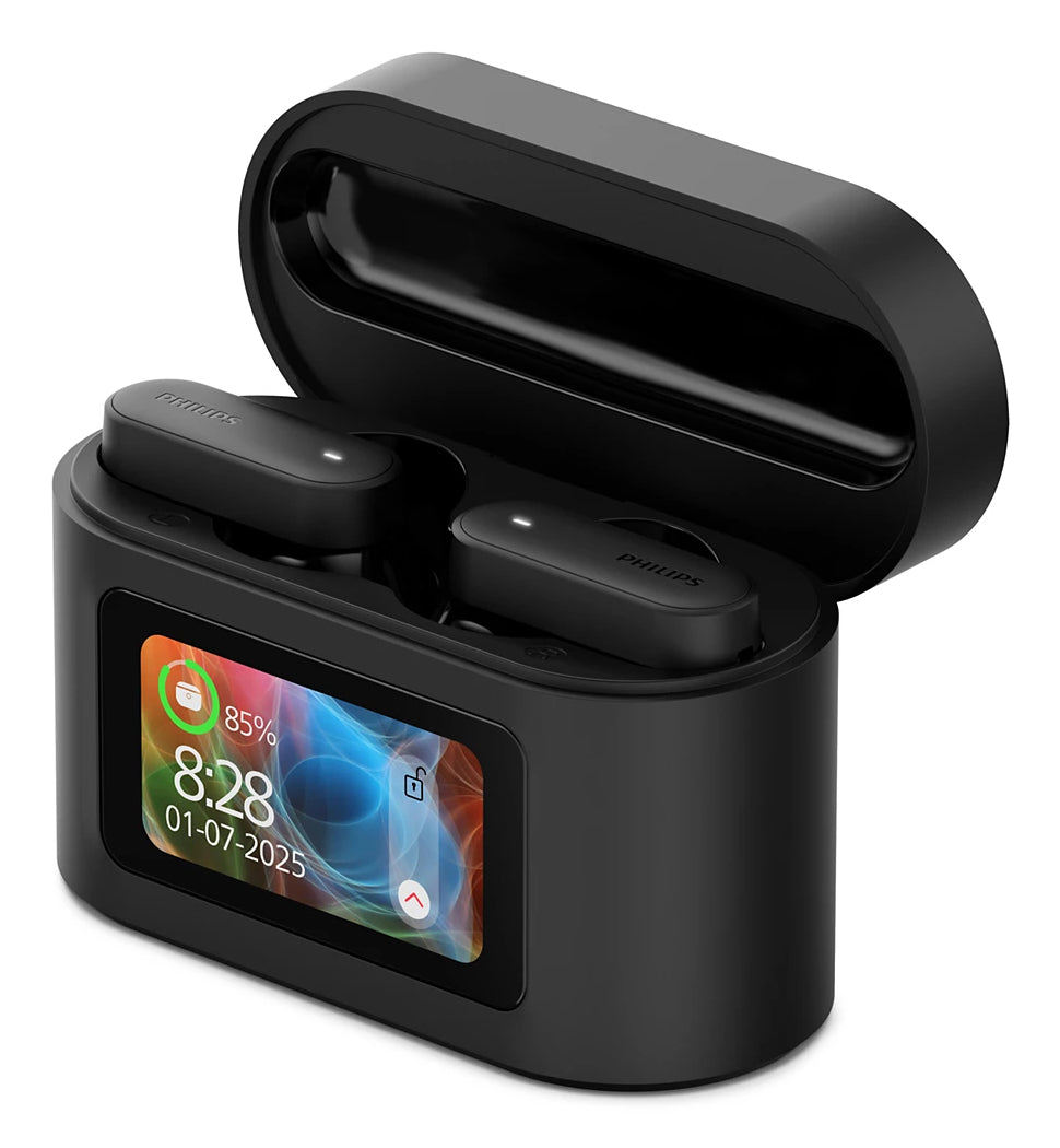 Philips TAT6000BK/00 – True Wireless In-Ear Kopfhörer – Bluetooth, ANC, IPX5 – Schwarz – bis 28 h