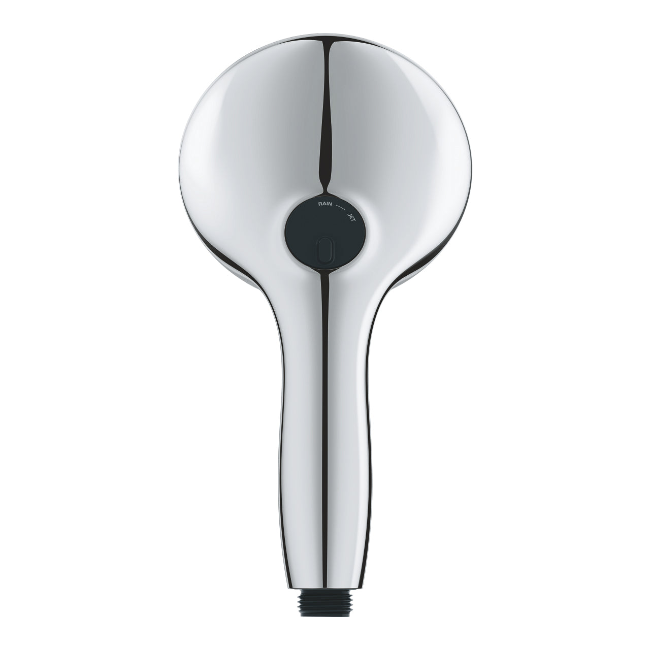 GROHE Vitalio Start 110 Handbrause – Messing, Chrom, Schwarze Siebplatte