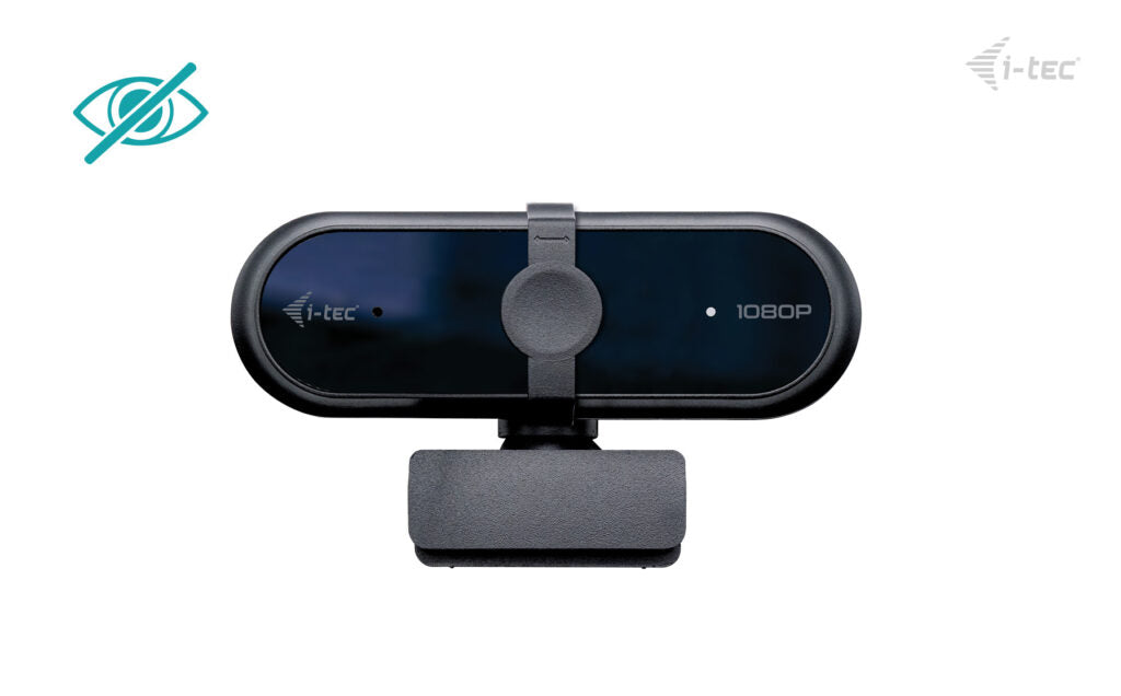 i-tec SOLOMON 100 Webcam – Full HD 1080p, 30 fps, USB – Schwarz