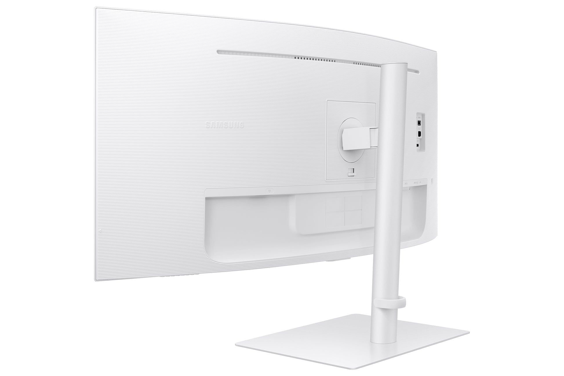 Samsung Curved 34 – Monitor, 34", Daisy Chain, USB-Hub, KVM, Integrierte Lautsprecher, VESA 100 × 100, Weiss