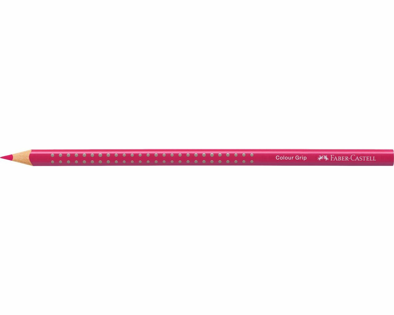 Faber-Castell Aquarellfarbstift Colour Grip 2001 – fuchsia, Ø 3 mm, dreikantig, FSC