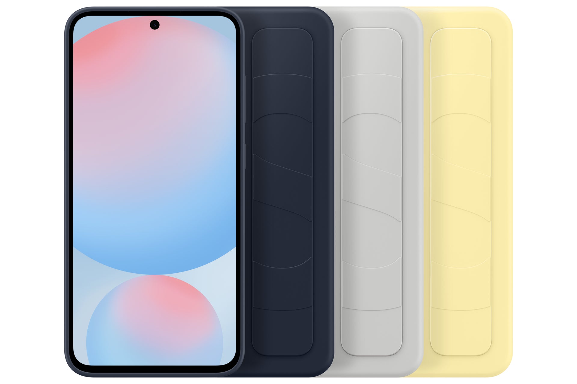 Samsung Backcover – für Galaxy S24 FE – gelb – Silikon