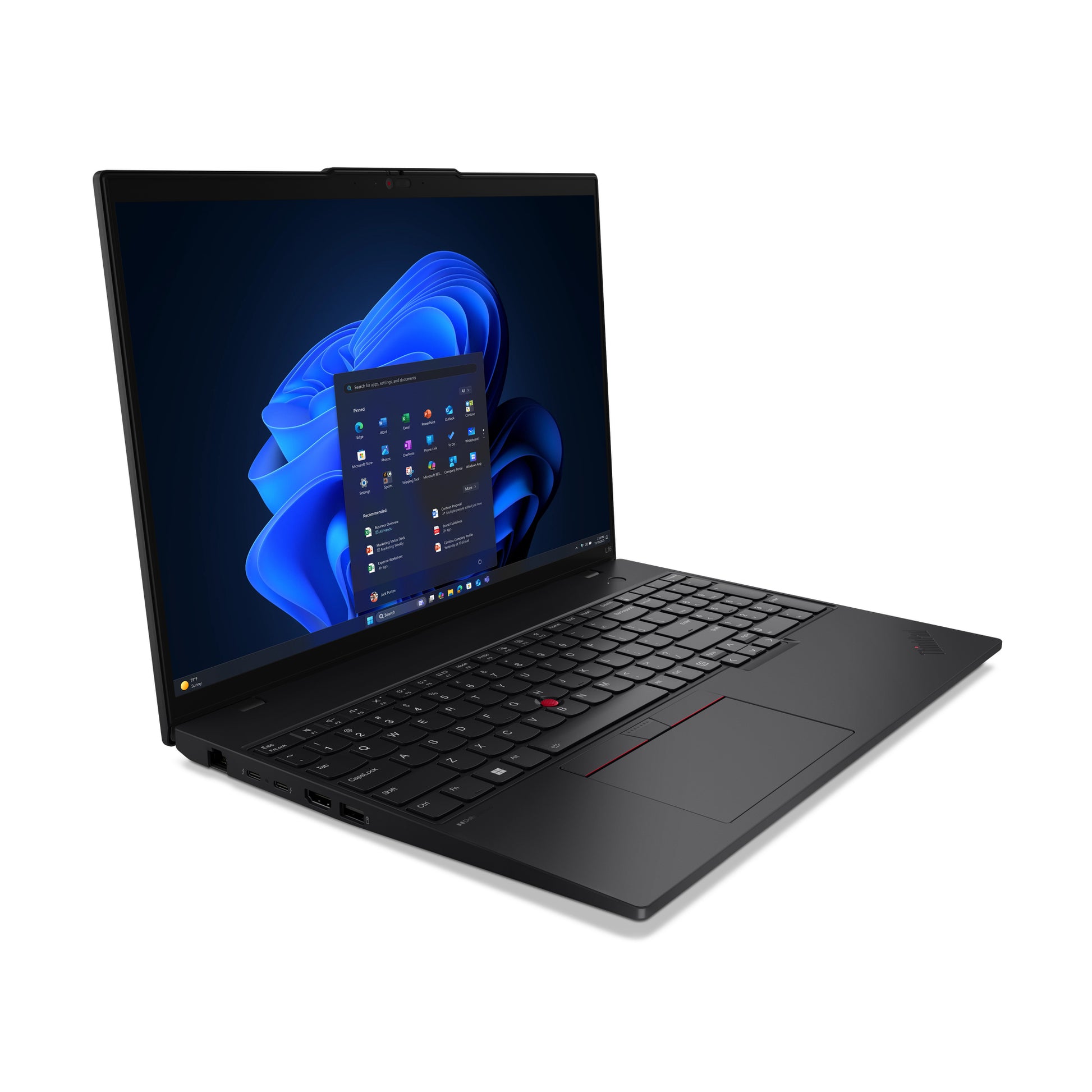Lenovo ThinkPad L16 Gen 2 (AMD), Ryzen 5 PRO 215, 16" WUXGA, 16 GB, 512 GB – Windows 11 Pro