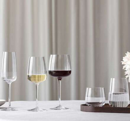 Villeroy & Boch Afina Trinkglas – 200 ml, Ø 8,5 cm, H 8,4 cm, Kristallglas, Transparent