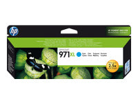 HP Tintenpatrone 971XL, cyan, XL, 6'600 Seiten