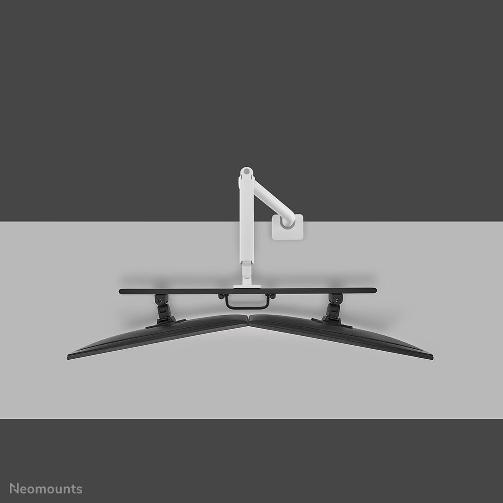 Neomounts Ds75S Ds75S-950Wh2 – Monitorarm, Dual, Tischklemme/Tischdurchführung, bis 32"