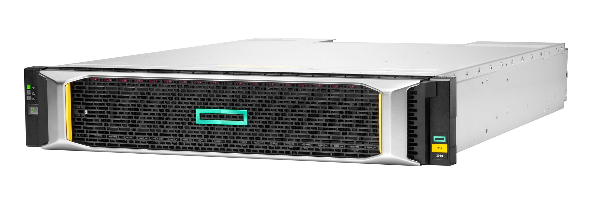 HPE MSA 2060 12Gb SAS – SFF, HDD & SSD, Rack (2U)