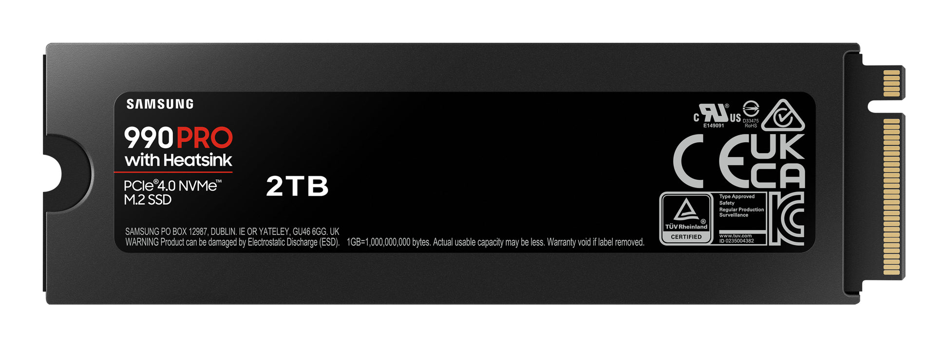 Samsung MZ-V9P2T0 – 2 TB M.2 2280 NVMe PCIe 4.0