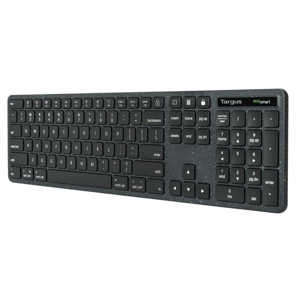 Targus ECOsmart – Tastatur – 100% – kabelgebunden – USB‑A – QWERTY (Nordic) – schwarz – antimikrobiell