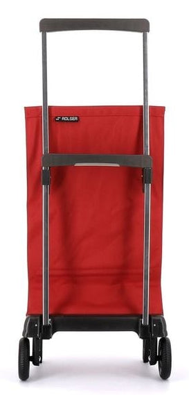 Rolser Stofftasche, Polyester, bordeaux, 370×580×190 mm, mit 2 Rädern
