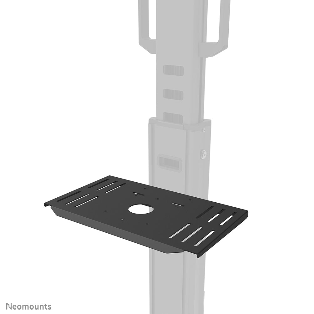 Neomounts AFLS-825BL1 – Regal, höhenverstellbar 225–651 mm, Tragkraft 9 kg, für FL50S-825BL1, Schwarz