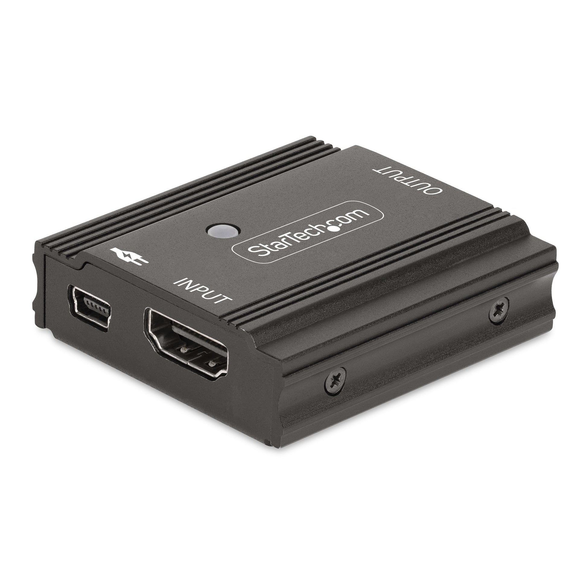 StarTech.com 33FT-8K-HDMI-BOOSTER – AV-Repeater, HDMI 2.1, 8K@60 Hz, 10 m, HDR, HDCP 2.3