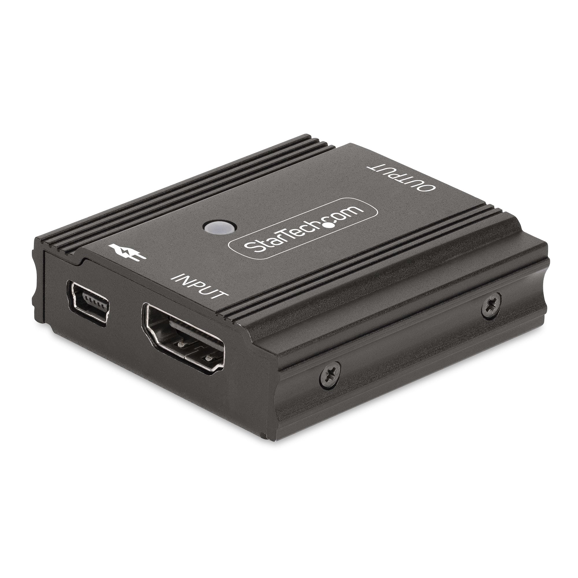 StarTech.com 33FT-8K-HDMI-BOOSTER – AV-Repeater, HDMI 2.1, 8K@60 Hz, 10 m, HDR, HDCP 2.3