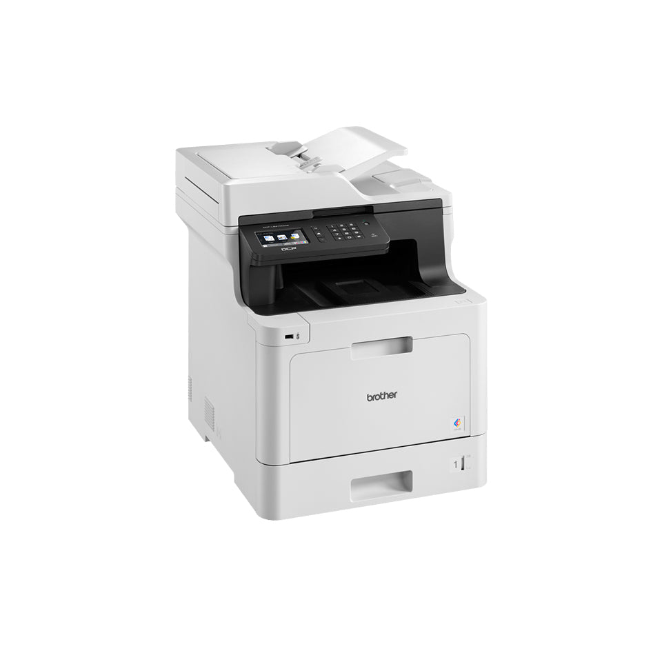 Brother DCP-L8410CDW – Farbiges Laser-MFP A4, 3-in-1 – USB/LAN/WLAN – 31 ppm S/W, 31 ppm Farbe