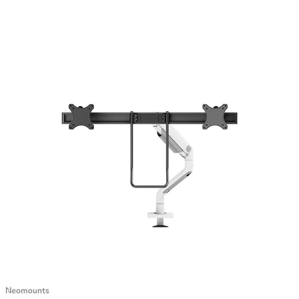 Neomounts Ds75S Ds75S-950Wh2 – Monitorarm, Dual, Tischklemme/Tischdurchführung, bis 32"