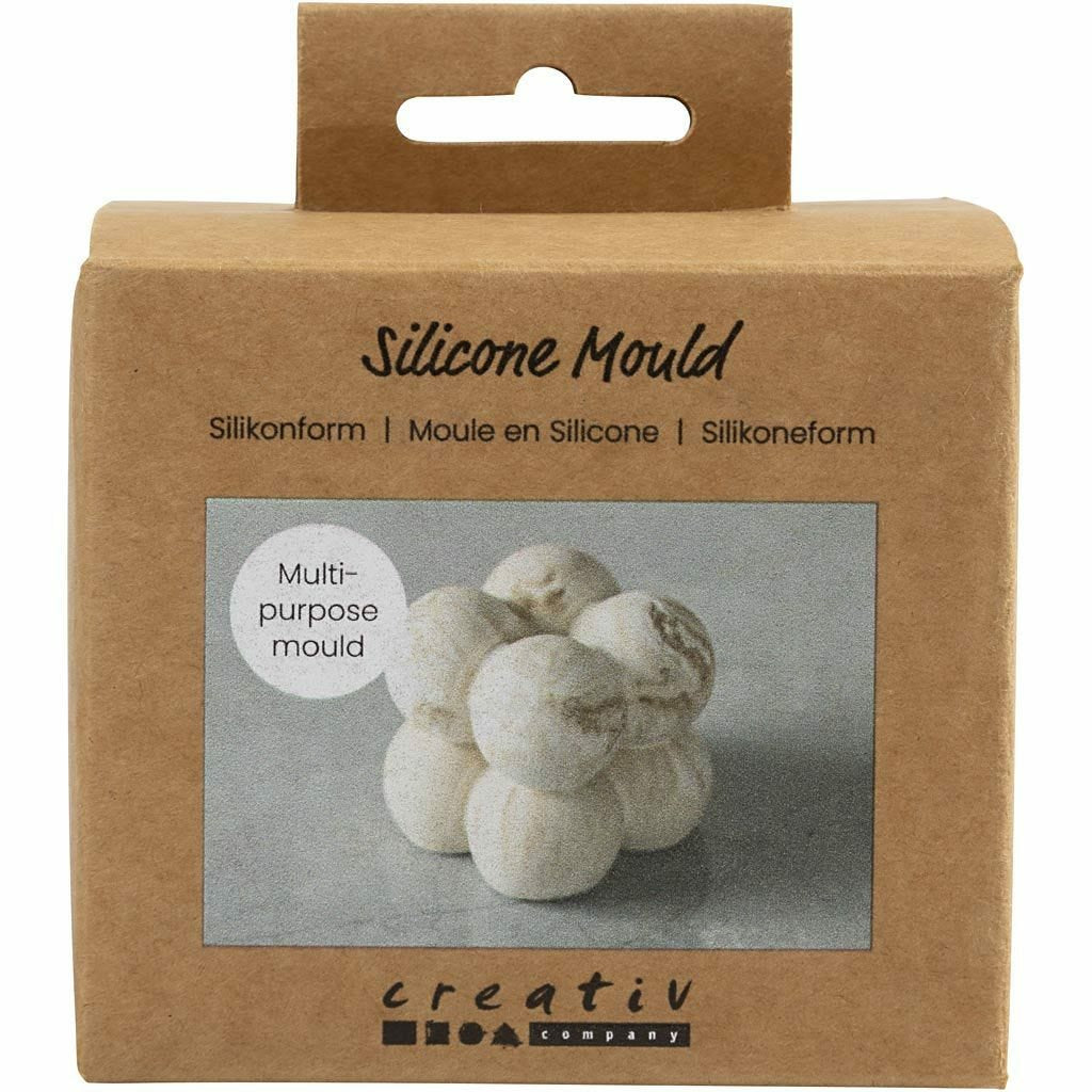 Creativ Company Giessform – Silikon – 40 × 40 × 40 mm – 1 Stück