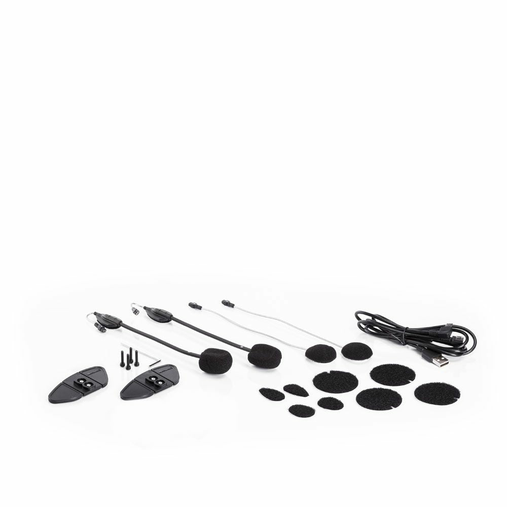 Midland BTX1 Pro S Freisprecheinrichtung – Bluetooth 4.2 – IPX6, für Motorrad – Schwarz/Orange