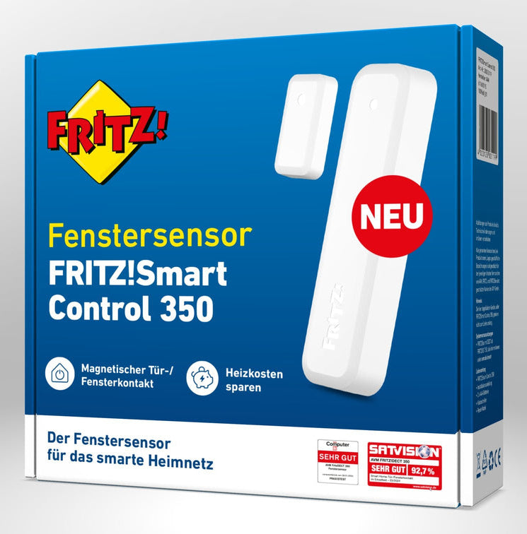 FRITZ! FRITZ Smart Control 350 – Sensor – Tür/Fenster, Kabellos, 40 m Reichweite